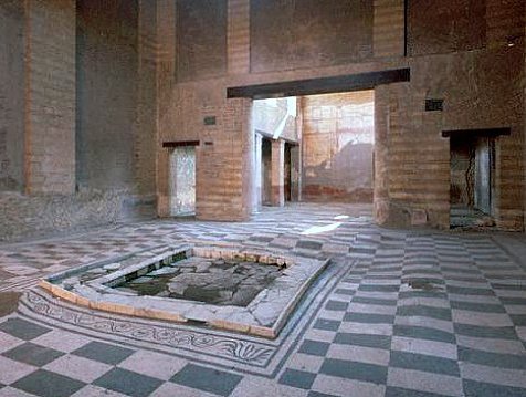 House of the Mosaic Atrium (Casa dell'Atrio a Mosaico) (Herculaneum)