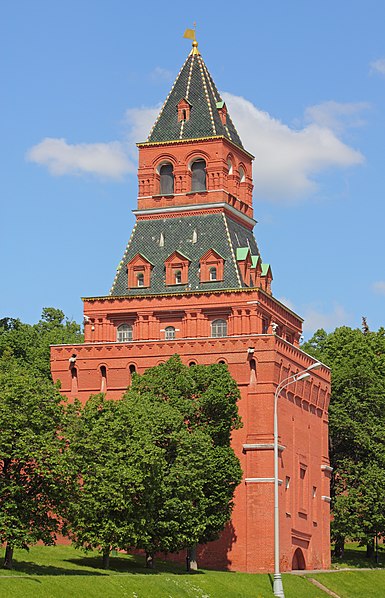 Konstantin-Eleninskaya tower (Timofeevskaya), Moscow