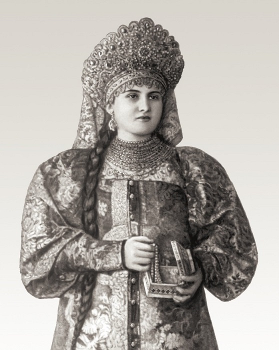 Traditional Russian woman's dress