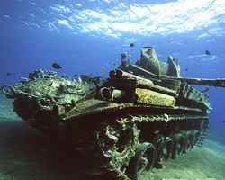 New Canyon Tank Wreck (Aqaba)