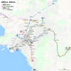 Афины карта метро