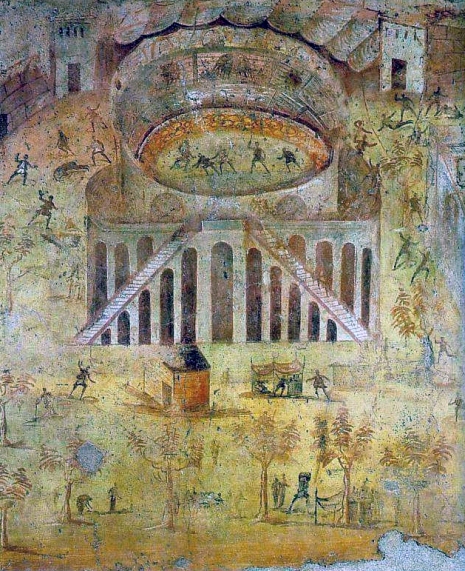 Амфитеатра в Помпеях