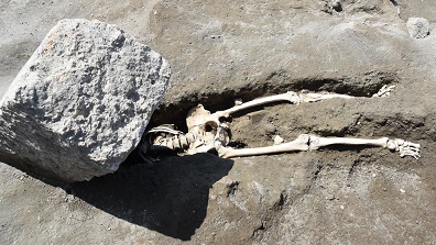 Skeleton Pompeii