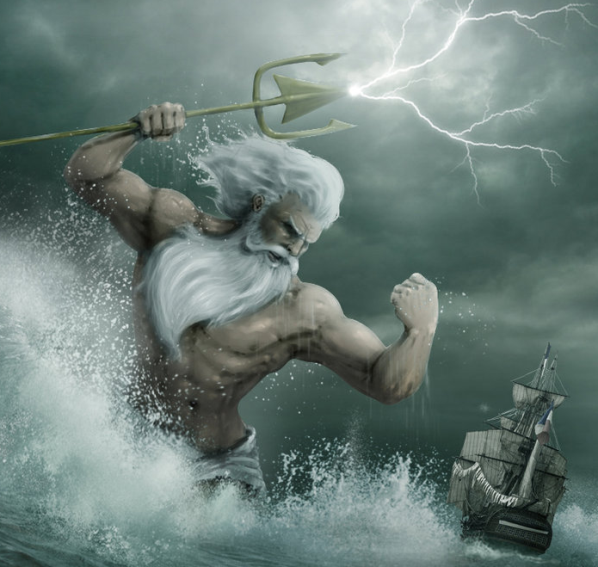 Нептун - Посейдон: бог покровитель морей, штормов и воды в римской мифологии