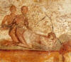 Фрески в Борделе (Лупанарий) в Помпеи