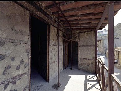 Дом с деревянным каркасом (Геркуланум)
