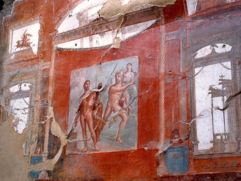 Collegial shrine of the Augustales (Sacello degli Augustali) (Herculaneum)