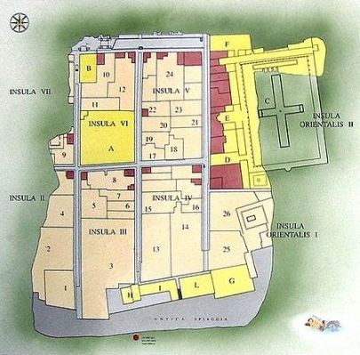Карта Геркуланума