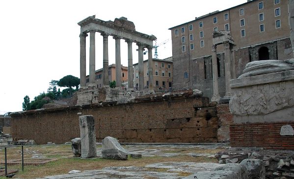Rostra and Temple of Saturn (Rome)