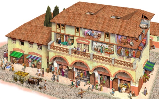 Древний римский дом, инсула