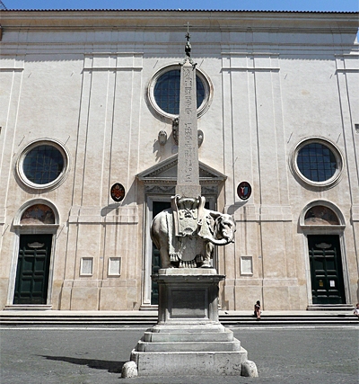 Обелиск Санта-Мария-сопра Минерва или Слон и Обелиск (Рим)