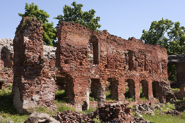 Руины замка Инстербург (Черняховск)