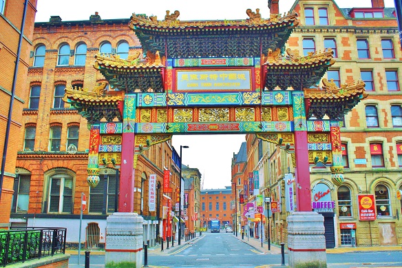 Китайский квартал или Чайнатаун (Манчестер)