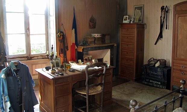 После смерти французского офицера в Первой мировой войне его комната осталась без изменений 99 лет