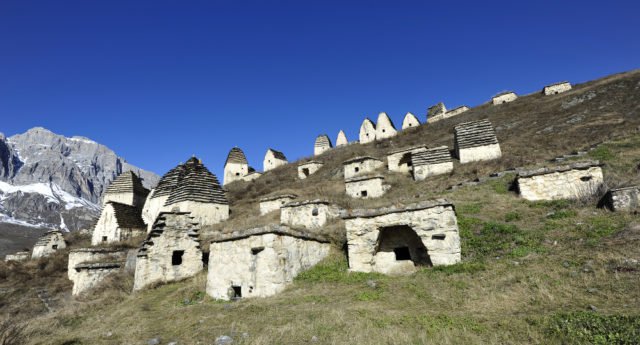 Город мертвых: таинственное кладбище в Даргаве, Северная Осетия