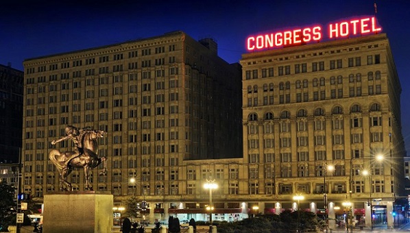 Конгресс Плаза Отель & Конференц Центр (The Congress Plaza Hotel & Convention Center)